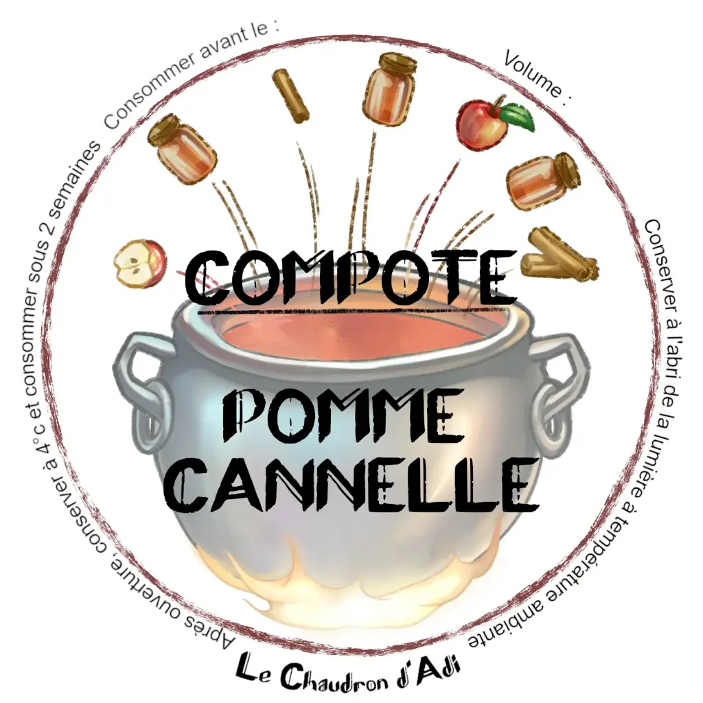 Compote Pomme Cannelle
