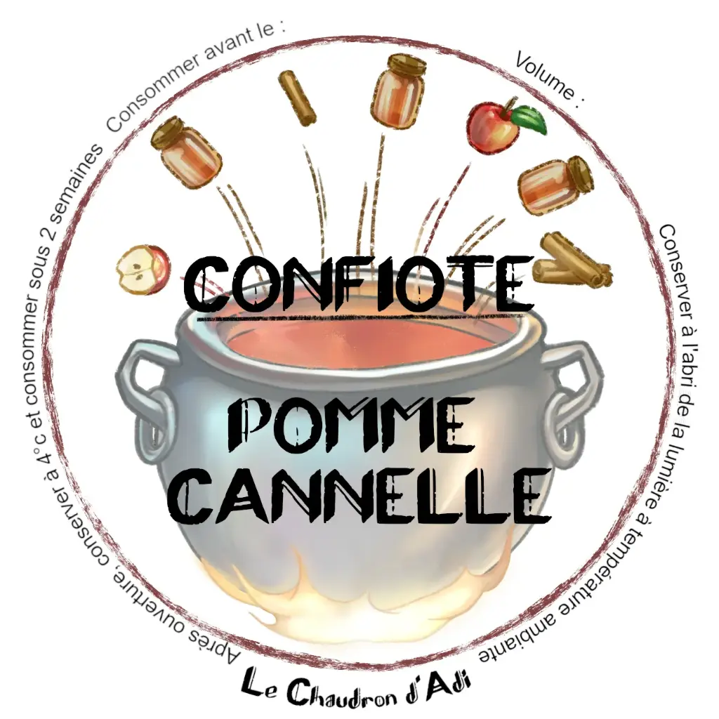 Confiote Pomme Cannelle