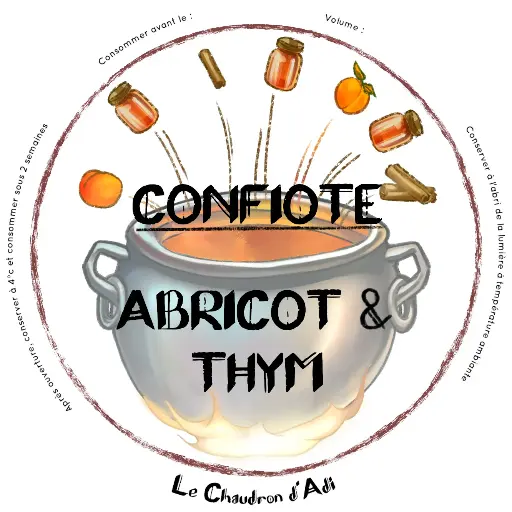 Confiote Abricot Thym