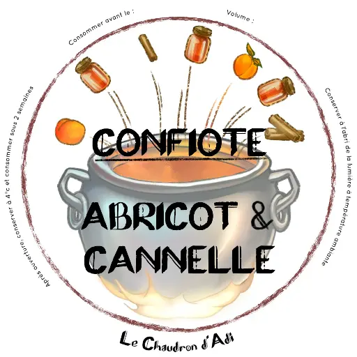 Confiote Abricot Cannelle